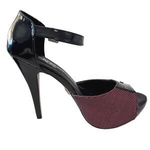 Rock republic platform high heel shoes. Size 6.5  5” heels faux patent leather